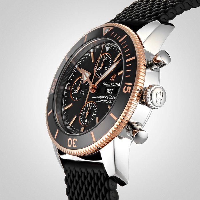 Breitling Superocean Heritage Chronograph 44 Rubber Strap Watch U13313121B1S1 - Image 5