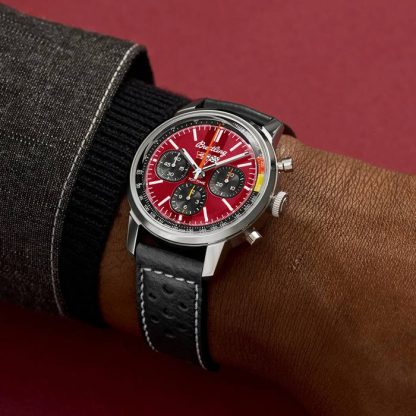 Breitling Top Time B01 Classic Cars Chevrolet Corvette 41mm Mens Watch AB01761A1K1X1 - Image 5