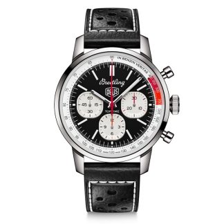 Breitling Top Time B01 Deus 41mm Mens Watch Leather AB01765A1B1X1