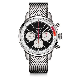 Breitling Top Time B01 Deus 41mm Mens Watch Stainless Steel AB01765A1B1A1