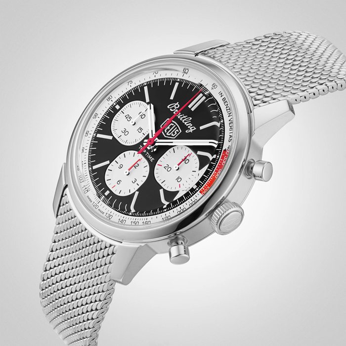Breitling Top Time B01 Deus 41mm Mens Watch Stainless Steel AB01765A1B1A1 - Image 5