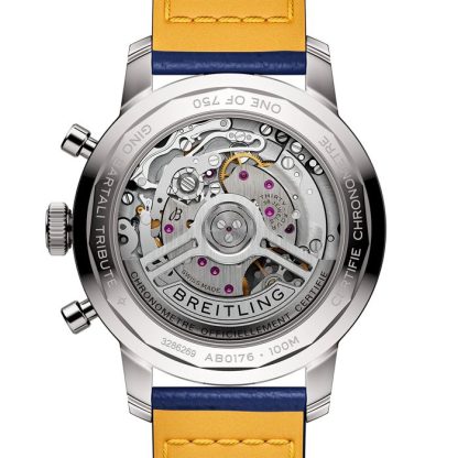 Breitling Top Time B01 Gino Bartali 41mm Mens Watch Leather AB01767A1C1X1 - Image 2