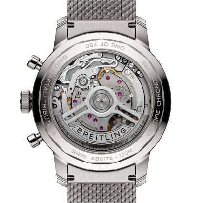 Breitling Top Time B01 Gino Bartali 41mm Mens Watch Stainless Steel AB01767A1C1A1 - Image 2