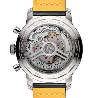 Breitling Top Time B01 Triumph 41mm Mens Watch Leather AB01764A1C1X1 - Image 2
