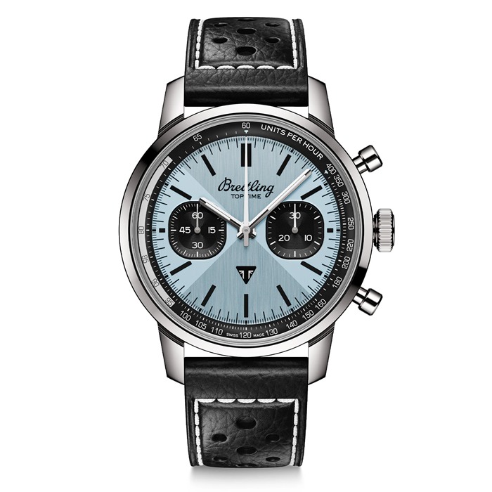 Breitling Top Time B01 Triumph 41mm Mens Watch Leather AB01764A1C1X1