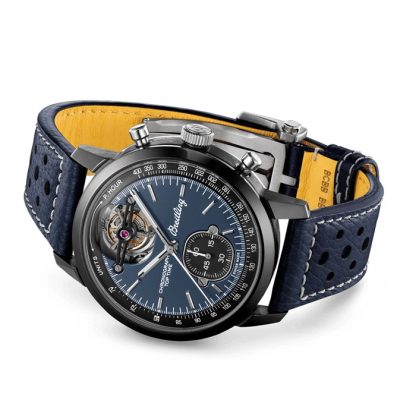 Breitling Top Time B21 Shelby Cobra Tourbillon 44mm Mens Watch Blue SB21251A1C1X1 - Image 3