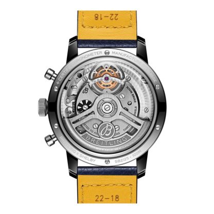 Breitling Top Time B21 Shelby Cobra Tourbillon 44mm Mens Watch Blue SB21251A1C1X1 - Image 4