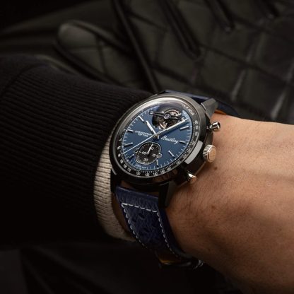 Breitling Top Time B21 Shelby Cobra Tourbillon 44mm Mens Watch Blue SB21251A1C1X1 - Image 5