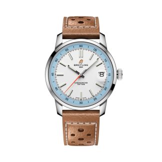 Breitling Top Time B31 38mm Mens Watch White AB3113281A1X1