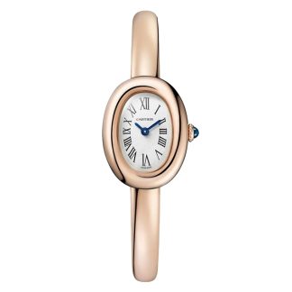 Cartier Baignoire De Cartier Watch Mini Model Quartz Movement Rose Gold WGBA0047