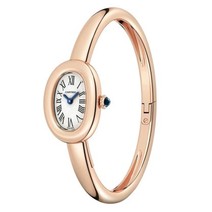 Cartier Baignoire De Cartier Watch Mini Model Quartz Movement Rose Gold WGBA0048 - Image 2