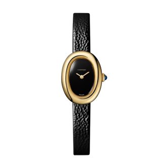 Cartier Baignoire De Cartier Watch Mini Model Quartz Movement Yellow Gold Case WGBA0040