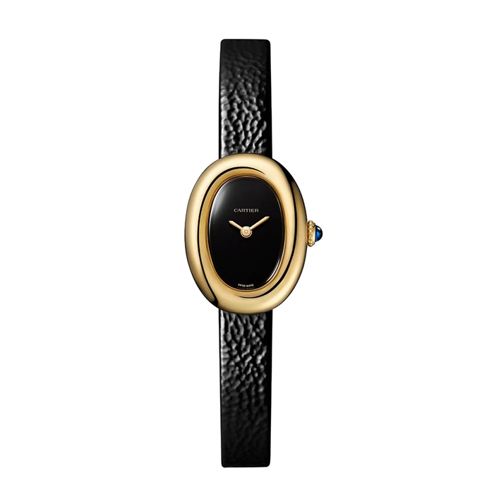 Cartier Baignoire De Cartier Watch Mini Model Quartz Movement Yellow Gold Case WGBA0040