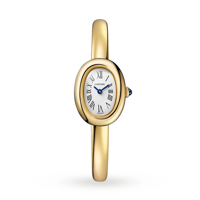 Cartier Baignoire De Cartier Watch Mini Model Quartz Movement Yellow Gold WGBA0044