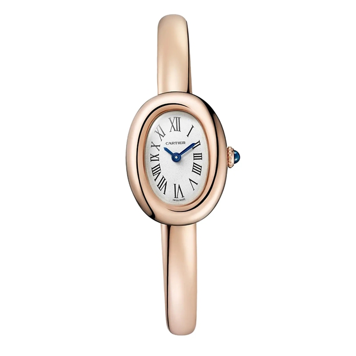 Cartier Baignoire De Cartier Watch Mini Model Size 16 Quartz Movement Rose Gold WGBA0020