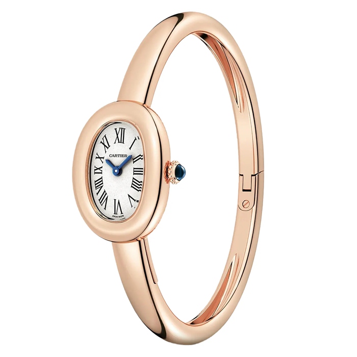 Cartier Baignoire De Cartier Watch Mini Model Size 17 Quartz Movement Rose Gold WGBA0036 - Image 2
