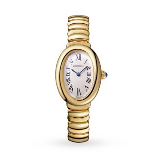 Cartier Baignoire De Cartier Watch Small Model Quartz Movement 18K Yellow Gold WGBA0043