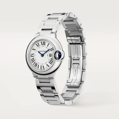 Cartier Ballon Bleu De Cartier Watch 28mm Quartz Movement Steel Case WSBB0073 - Image 2