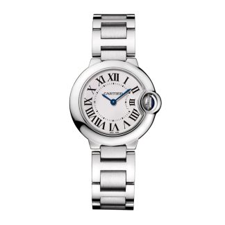 Cartier Ballon Bleu De Cartier Watch 28mm Quartz Movement Steel Case WSBB0073
