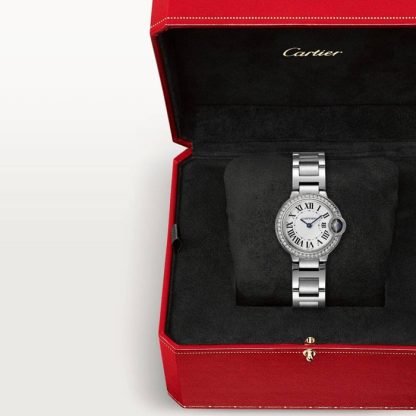 Cartier Ballon Bleu De Cartier Watch 28mm Quartz Movement W4BB0030 - Image 3