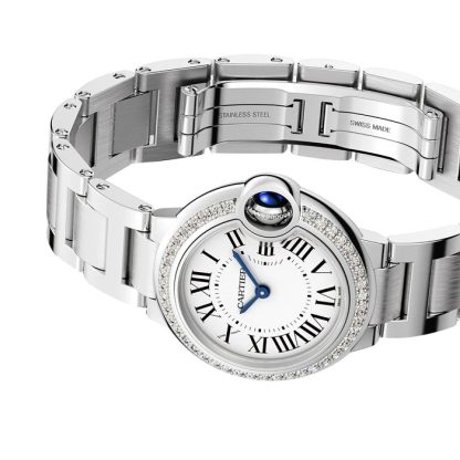 Cartier Ballon Bleu De Cartier Watch 28mm Quartz Movement W4BB0030 - Image 5