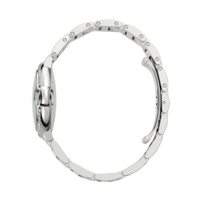 Cartier Ballon Bleu De Cartier Watch 33mm Automatic Movement Steel Diamonds W4BB0028 - Image 4