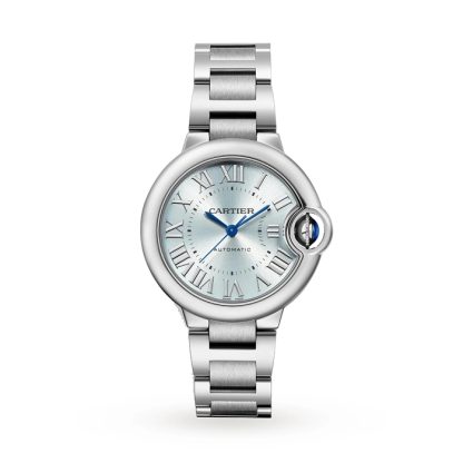 Cartier Ballon Bleu De Cartier Watch 33mm Automatic Movement Steel WSBB0062