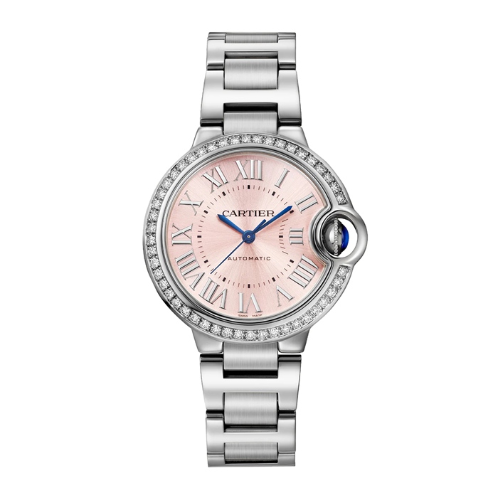 Cartier Ballon Bleu De Cartier Watch 33mm Automatic Winding Steel Case W4BB0037
