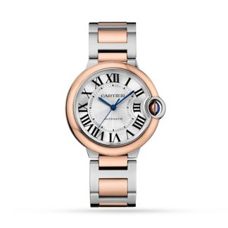 Cartier Ballon Bleu De Cartier Watch 36 Mm Mechanical Movement With Automatic Winding Steel Case Rose Gold W2BB0033