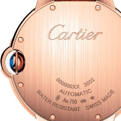 Cartier Ballon Bleu De Cartier Watch 36mm Mechanical Movement With Automatic Winding Rose Gold Diamonds WJBB0064 - Image 3
