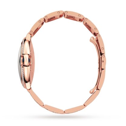 Cartier Ballon Bleu De Cartier Watch 36mm Mechanical Movement With Automatic Winding Rose Gold Diamonds WJBB0064 - Image 4