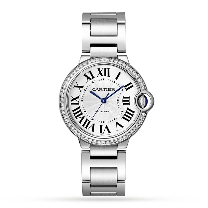 Cartier Ballon Bleu De Cartier Watch 36mm Mechanical Movement With Automatic Winding Steel W4BB0024
