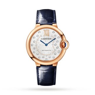 Cartier Ballon Bleu De Cartier Watch 36mm Self-Winding Mechanical Movement Rose Gold WGBB0053