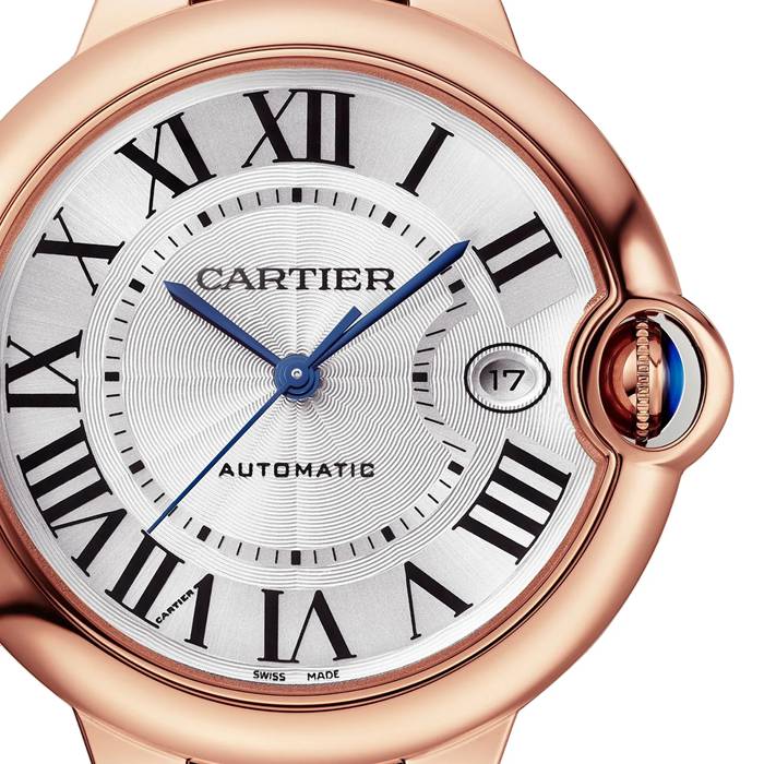 Cartier Ballon Bleu De Cartier Watch 40mm Automatic Movement Rose Gold WGBB0039 - Image 2