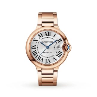 Cartier Ballon Bleu De Cartier Watch 40mm Automatic Movement Rose Gold WGBB0039