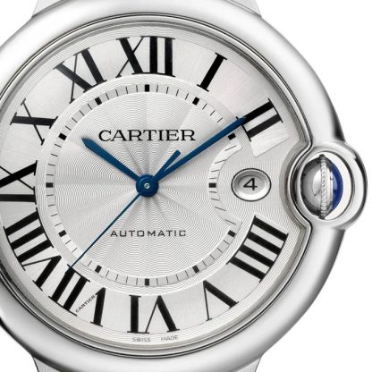 Cartier Ballon Bleu De Cartier Watch 42mm Steel Leather WSBB0026 - Image 3