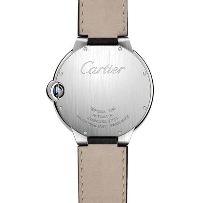 Cartier Ballon Bleu De Cartier Watch 42mm Steel Leather WSBB0026 - Image 4