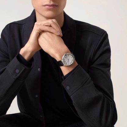 Cartier Ballon Bleu De Cartier Watch 42mm Steel Leather WSBB0026 - Image 5