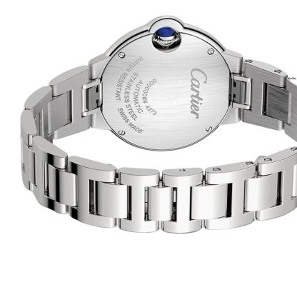 Cartier Ballon Bleu de Cartier watch 33 mm mechanical movement with automatic winding W4BB0035 - Image 2