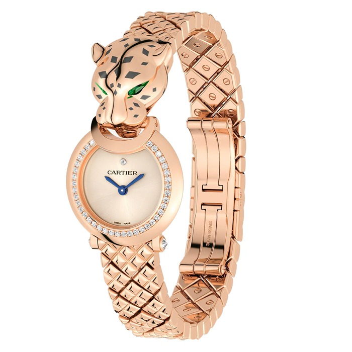 Cartier La Panthère Watch 23.6 mm Quartz Movement Rose Gold HPI01381 - Image 2