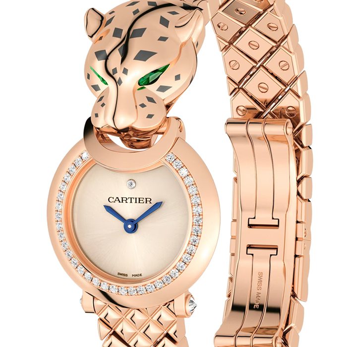 Cartier La Panthère Watch 23.6 mm Quartz Movement Rose Gold HPI01381 - Image 3