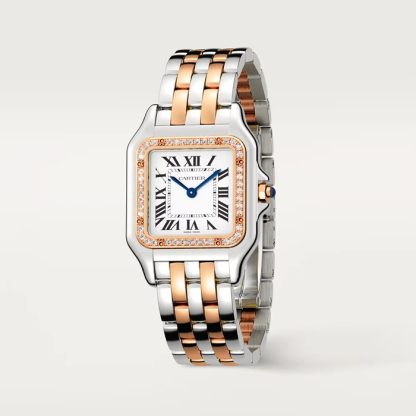 Cartier Panthere De Cartier Watch Medium Model Quartz Movement Case In Rose Gold W3PN0015 - Image 2