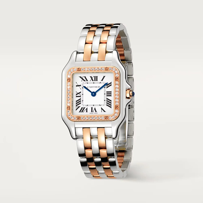 Cartier Panthere De Cartier Watch Medium Model Quartz Movement Case In Rose Gold W3PN0015 - Image 2