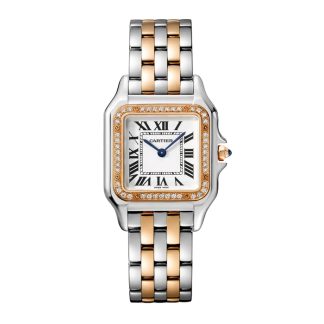 Cartier Panthere De Cartier Watch Medium Model Quartz Movement Case In Rose Gold W3PN0015