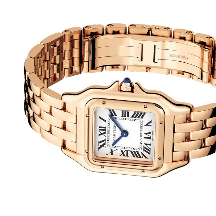 Cartier Panthère De Cartier Watch Medium Model Quartz Movement Rose Gold WGPN0007 - Image 3