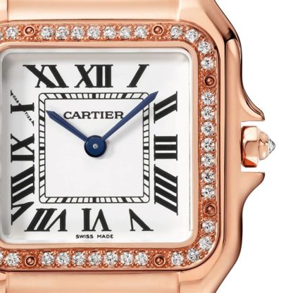 Cartier Panthere De Cartier Watch Medium Model Quartz Movement Rose Gold WJPN0009 - Image 5