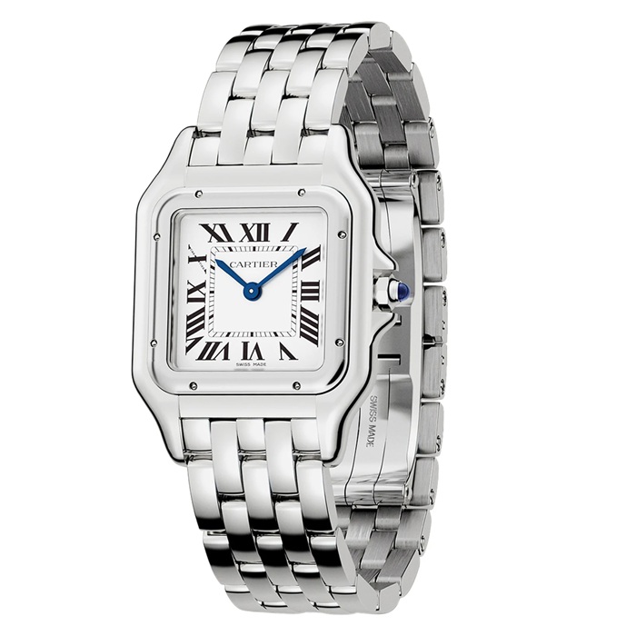 Cartier Panthère De Cartier Watch Medium Model Quartz Movement Steel WSPN0007 - Image 2