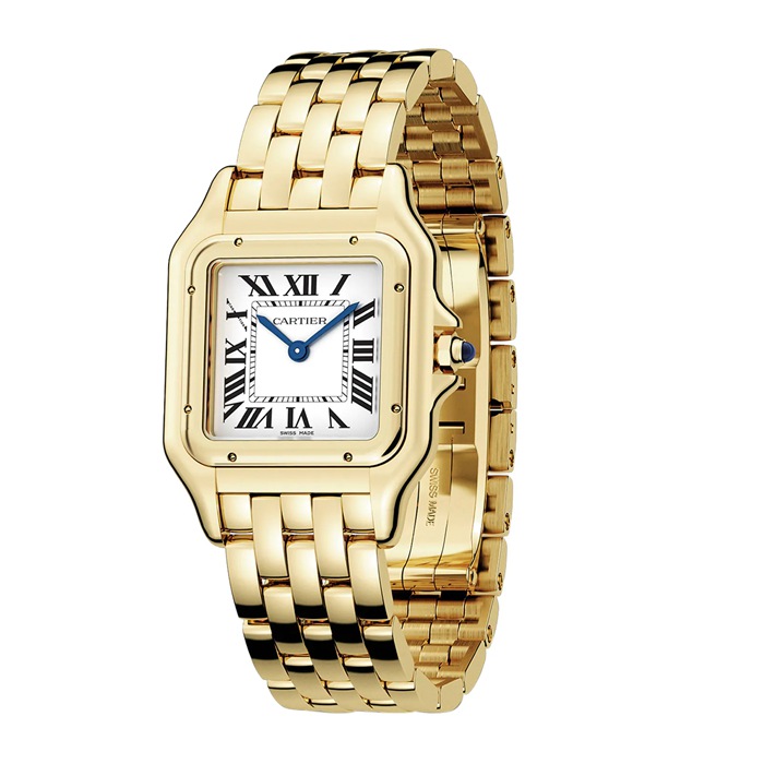 Cartier Panthère De Cartier Watch Medium Model Quartz Movement Yellow Gold WGPN0009 - Image 2
