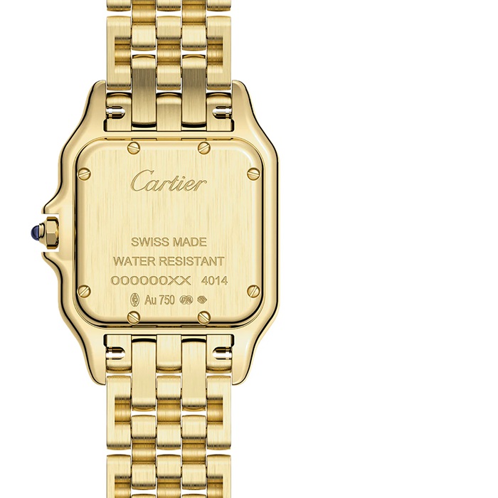 Cartier Panthère De Cartier Watch Medium Model Quartz Movement Yellow Gold WGPN0009 - Image 4
