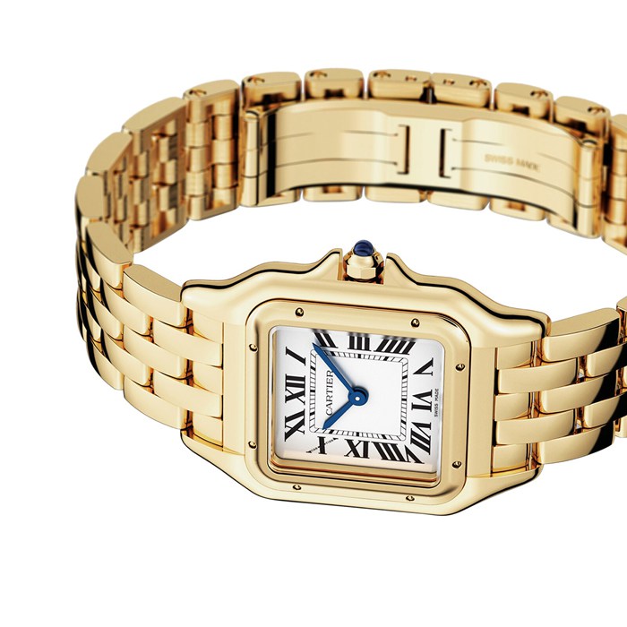 Cartier Panthère De Cartier Watch Medium Model Quartz Movement Yellow Gold WGPN0009 - Image 5